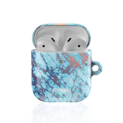 Étui AirPods Océan Bleu