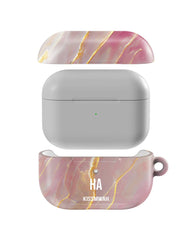 Pink Stone Airpods-Hülle