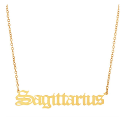 Starsign necklaces